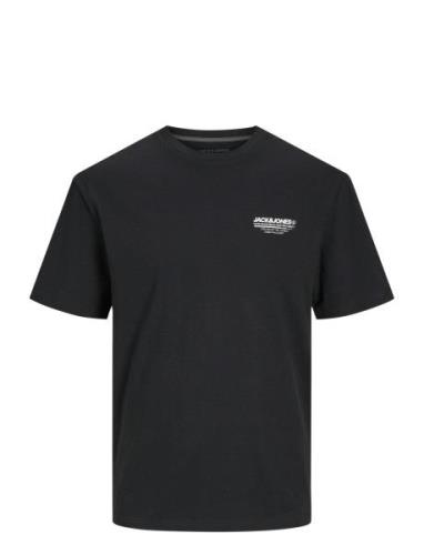 Jjolive Tee Ss Crew Neck Tops T-Kortærmet Skjorte Black Jack & J S