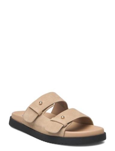 Mariel-Cn Sandal Flade Sandaler Beige Steve Madden