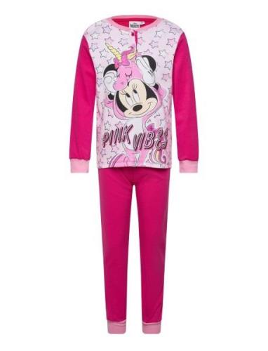 Pyjama Pyjamassæt Pink Minnie Mouse