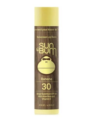 Sun Bum Original Spf 30 Sunscreen Lip Balm Banana Læbebehandling Nude ...