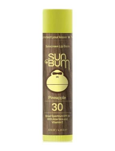 Sun Bum Original Spf 30 Sunscreen Lip Balm Pineapple Læbebehandling Nu...