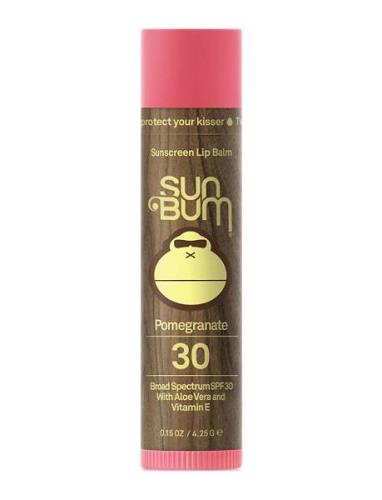 Sun Bum Original Spf 30 Sunscreen Lip Balm Pomegranate Solcreme Ansigt...