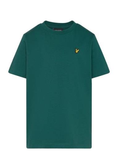 Plain T-Shirt Tops T-Kortærmet Skjorte Green Lyle & Scott