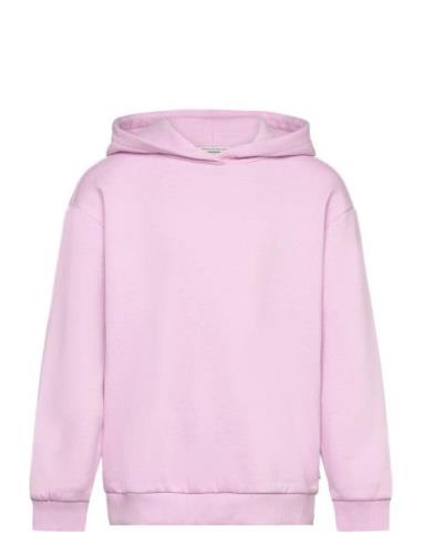 Over D Printed Hoody Tops Sweatshirts & Hoodies Hoodies Pink Tom Tailo...