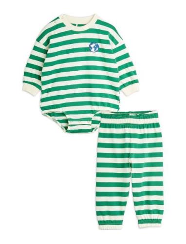 Stripe Yd Baby Set Sets Sets With Body Green Mini Rodini