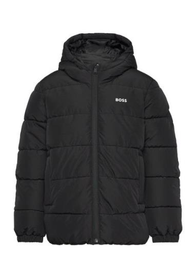 Puffer Jacket Foret Jakke Black BOSS