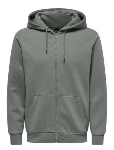 Onsceres Zip Thr. Hoodie Sweat Noos Tops Sweatshirts & Hoodies Hoodies...