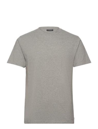 Sid Basic T-Shirt Tops T-Kortærmet Skjorte Grey J. Lindeberg