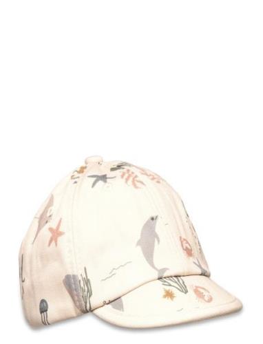 T Baby Printed Cap Accessories Headwear Caps Cream Liewood