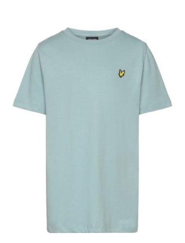 Plain T-Shirt Tops T-Kortærmet Skjorte Blue Lyle & Scott