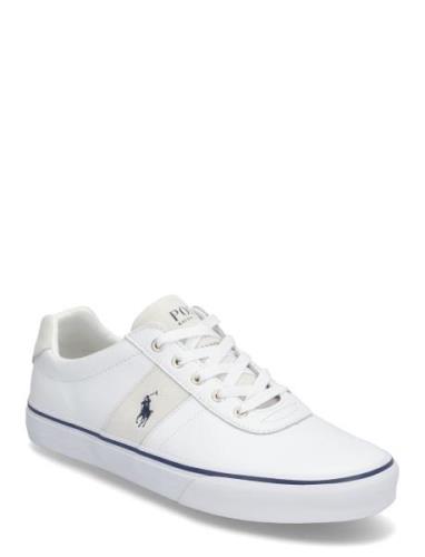 Hanford Leather Sneaker Low-top Sneakers White Polo Ralph Lauren