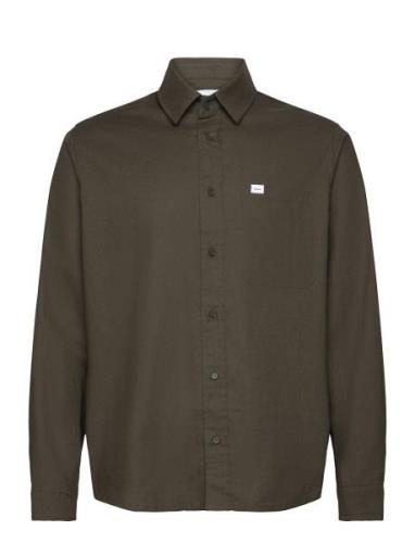 Lehti Shirt Tops Shirts Casual Brown Makia