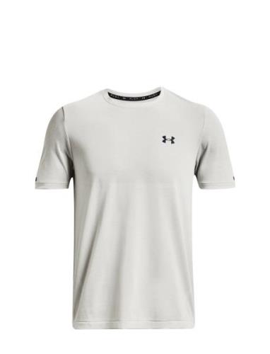 Ua Vanish Elite Seamless Ss Sport T-Kortærmet Skjorte White Under Armo...