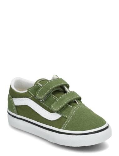 Old Skool V Low-top Sneakers Green VANS