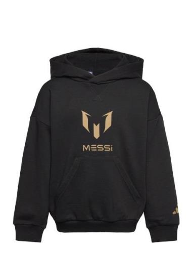 Messi Hd Y Tops Sweatshirts & Hoodies Hoodies Black Adidas Performance