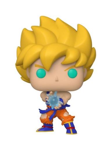 Funko! Pop Vinyl Dbz S9 Ss Goku W Kamehameha Wav Toys Playsets & Actio...