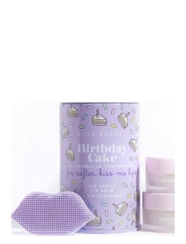 Birthday Cake Lip Care Value Set Læbebehandling Blue NCLA Beauty