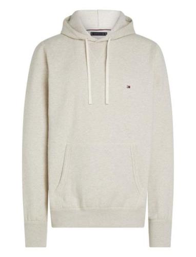 Essential Fleece Hoody Tops Sweatshirts & Hoodies Hoodies Beige Tommy ...