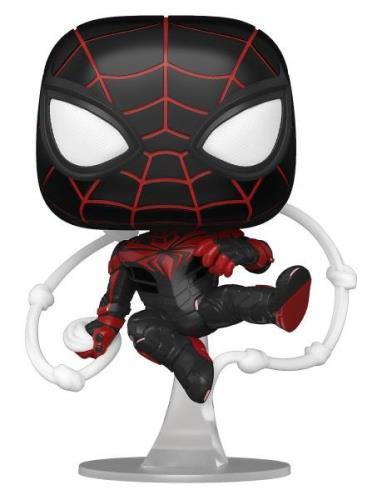 Funko! Pop Vinyl Miles Morales Adv. Tech Suit Toys Playsets & Action F...