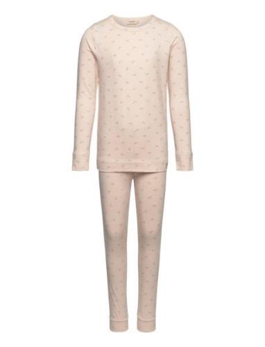 Sleepwear Pyjamassæt Beige MarMar Copenhagen