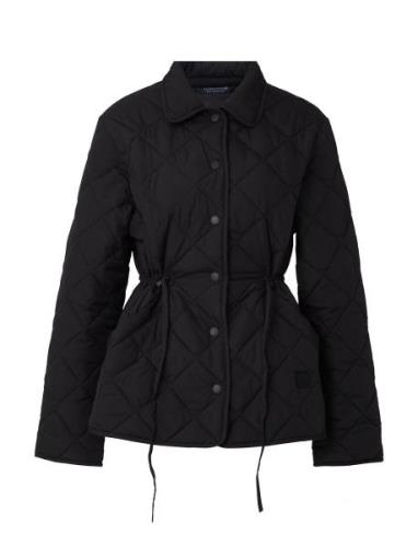 Sheila Quilted Jacket Quiltet Jakke Black Lexington Clothing