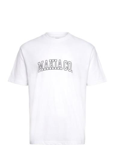 Nord T-Shirt Tops T-Kortærmet Skjorte White Makia