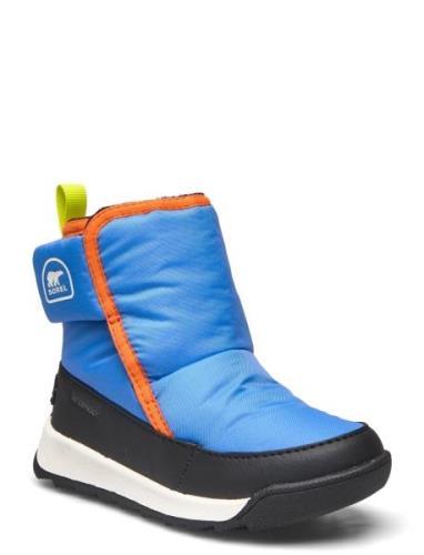 Childrens Whitney Ii Plus Bootie Wp Vinterstøvler Pull On Blue Sorel