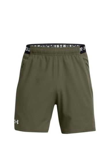 Ua Vanish Woven 6In Shorts Sport Shorts Sport Shorts Khaki Green Under...