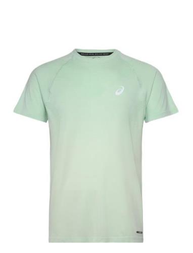 Seamless Ss Top Sport T-Kortærmet Skjorte Green Asics