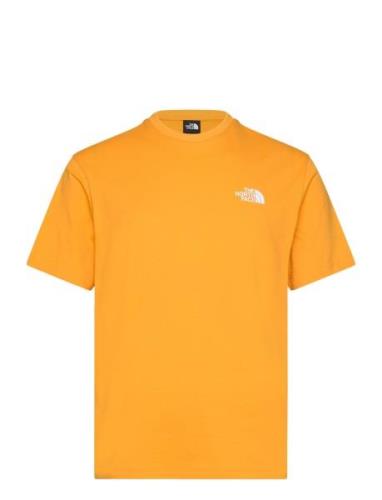 M S/S Simple Dome Tee Sport T-Kortærmet Skjorte Yellow The North Face