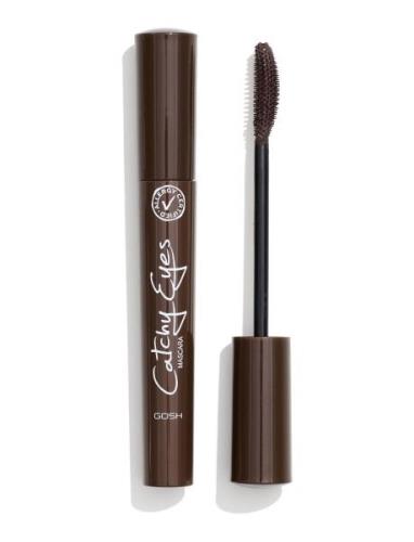 Gosh Catchy Eyes Mascara - Allergy Certified Mascara Makeup Brown GOSH...