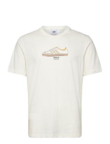 Ts Sport 3 Sport T-Kortærmet Skjorte Cream Adidas Originals