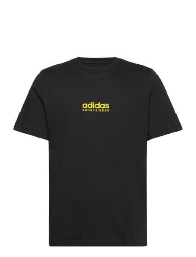 M Ss Tiro Sum 2 Sport T-Kortærmet Skjorte Black Adidas Sportswear