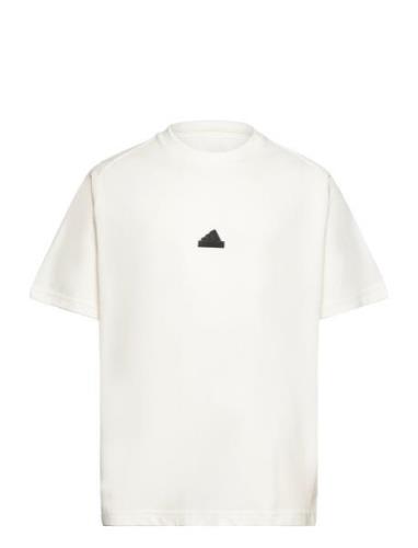 M Z.n.e. Tee Tops T-Kortærmet Skjorte White Adidas Sportswear