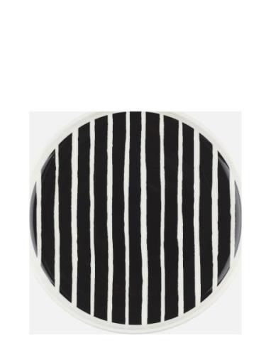 Piccolo Plate 20 Cm Home Tableware Plates Dinner Plates Black Marimekk...