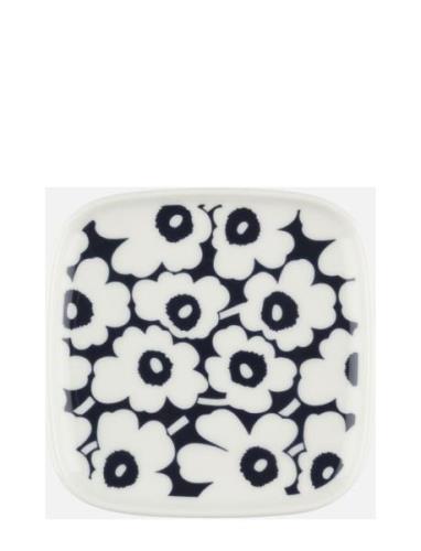 Pikkuinen Unikko Plate 10X10 Home Tableware Plates Small Plates Multi/...