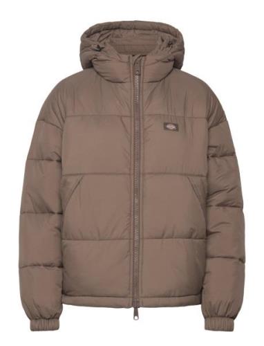 Alatna Over D Puffer Foret Jakke Brown Dickies