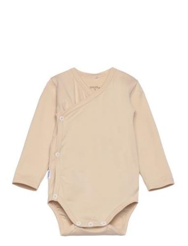 Baby Wrap Bodysuit Bodies Wrap Bodies Cream Gugguu