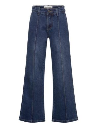 Trousers Bottoms Jeans Wide Jeans Blue Sofie Schnoor Young