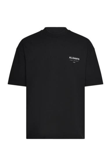 Underground Ss Crew Tops T-Kortærmet Skjorte Black AllSaints