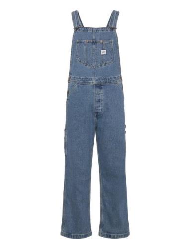 Lee Bib Bottoms Jeans Relaxed Blue Lee Jeans