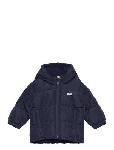 Puffer Jacket Foret Jakke Navy BOSS