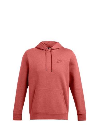 Ua Icon Fleece Hoodie Tops Sweatshirts & Hoodies Hoodies Red Under Arm...