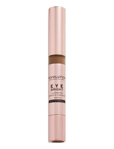 Revolution Bright Eye Concealer  Deep Tan Concealer Makeup Makeup Revo...