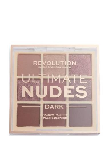 Revolution Ultimate Nudes Eyeshadow Palette Dark Øjenskyggepalet Makeu...