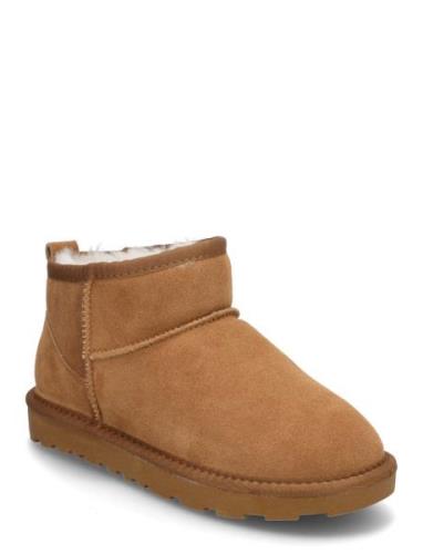 Teddy Boot Low Boots Støvler Brown Sofie Schnoor