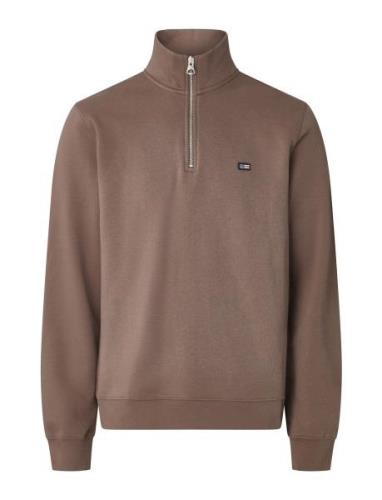 Terrance Organic Cotton Half-Zip Sweatshirt Tops Sweatshirts & Hoodies...