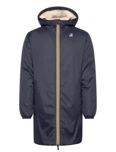 Le Vrai 3.0 Eiffel Orsetto Parka Jakke Navy K-Way