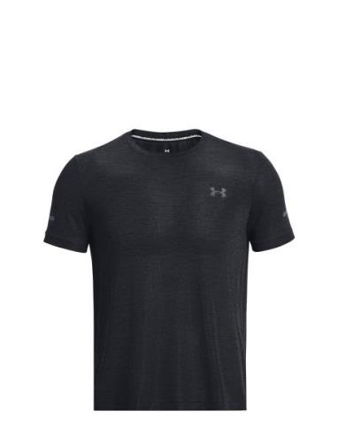 Ua Seamless Stride Ss Sport T-Kortærmet Skjorte Black Under Armour