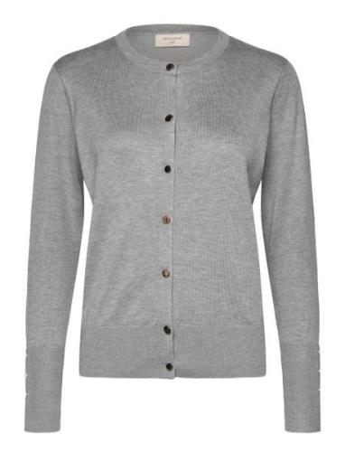 Fqkatie-Cardigan Tops Knitwear Cardigans Grey FREE/QUENT